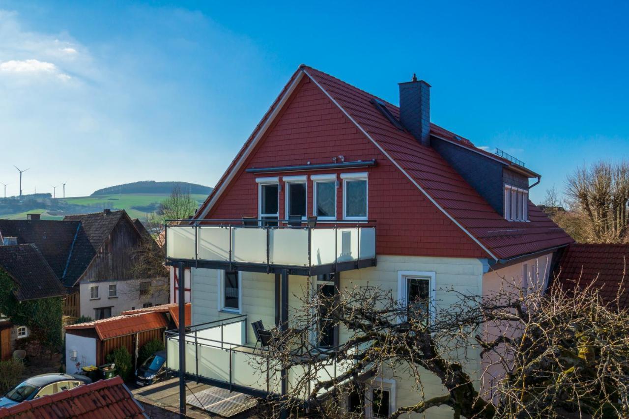 Ferienwohnung Zur Burg Trendelburg Eksteriør billede